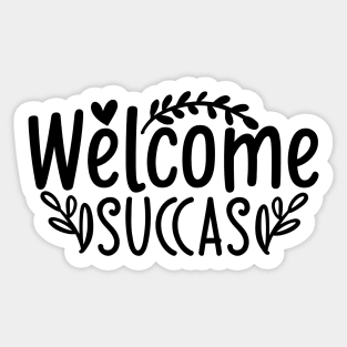 Welcome Succas Sticker